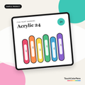 Acrylic 24 Fine Paint Markers