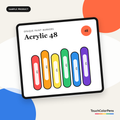 Acrylic 48 Paint Marker Collection