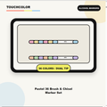 Pastel 36 Brush & Chisel Marker Set product image