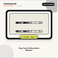 Gray Tone 24 Illustration Markers product image