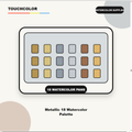 Metallic 18 Watercolor Palette product image