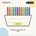 Wall-Mount Color Rack - 96 Slots product image