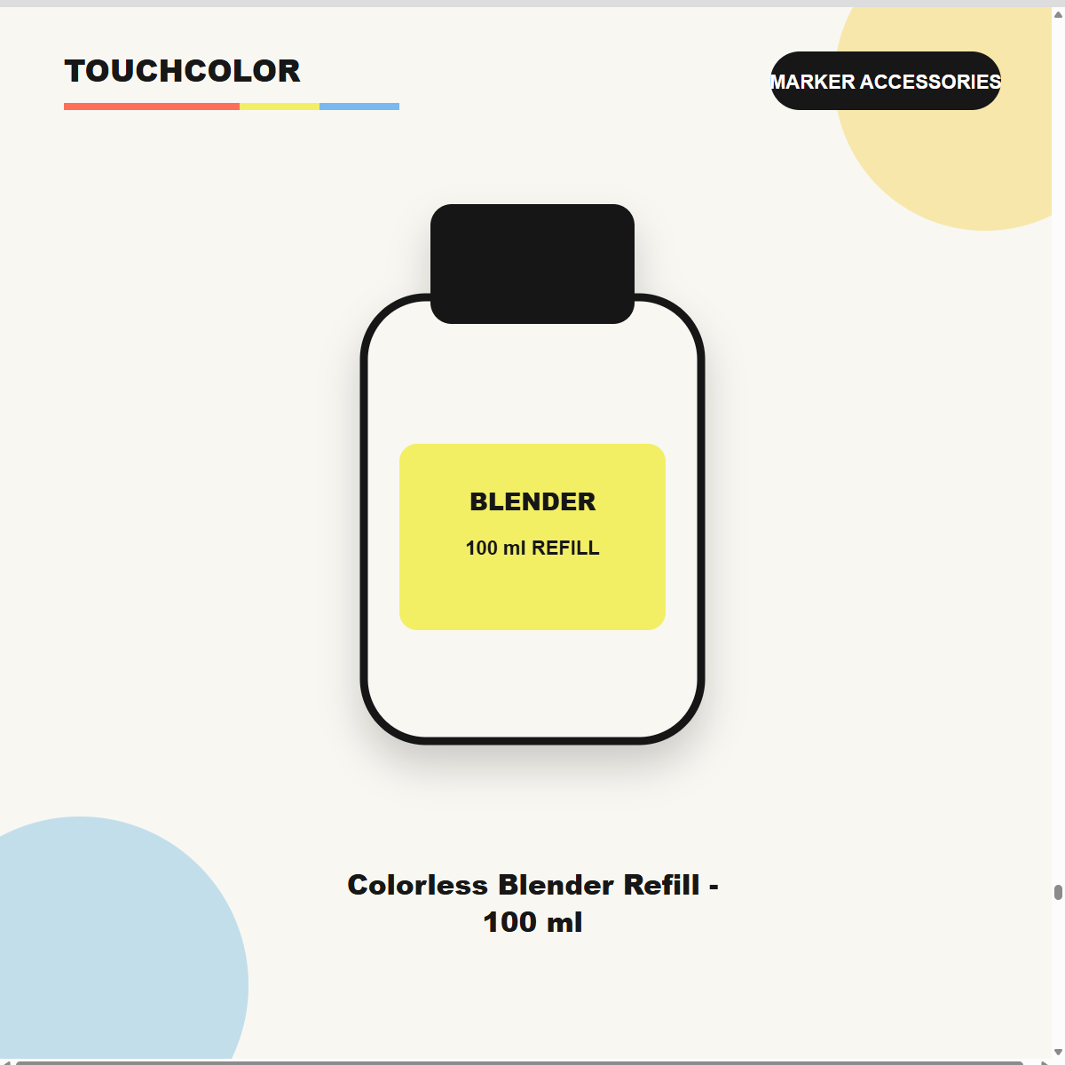 Colorless Blender Refill - 100 ml product image