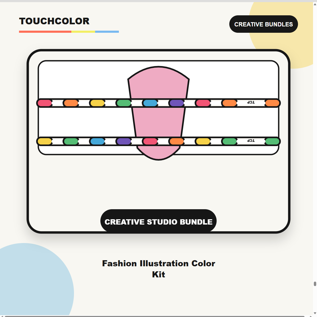 Fashion Illustration Color Kit product image